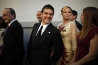 Melanie Griffith ha acompañado a Banderas muchas veces a la Semana Santa